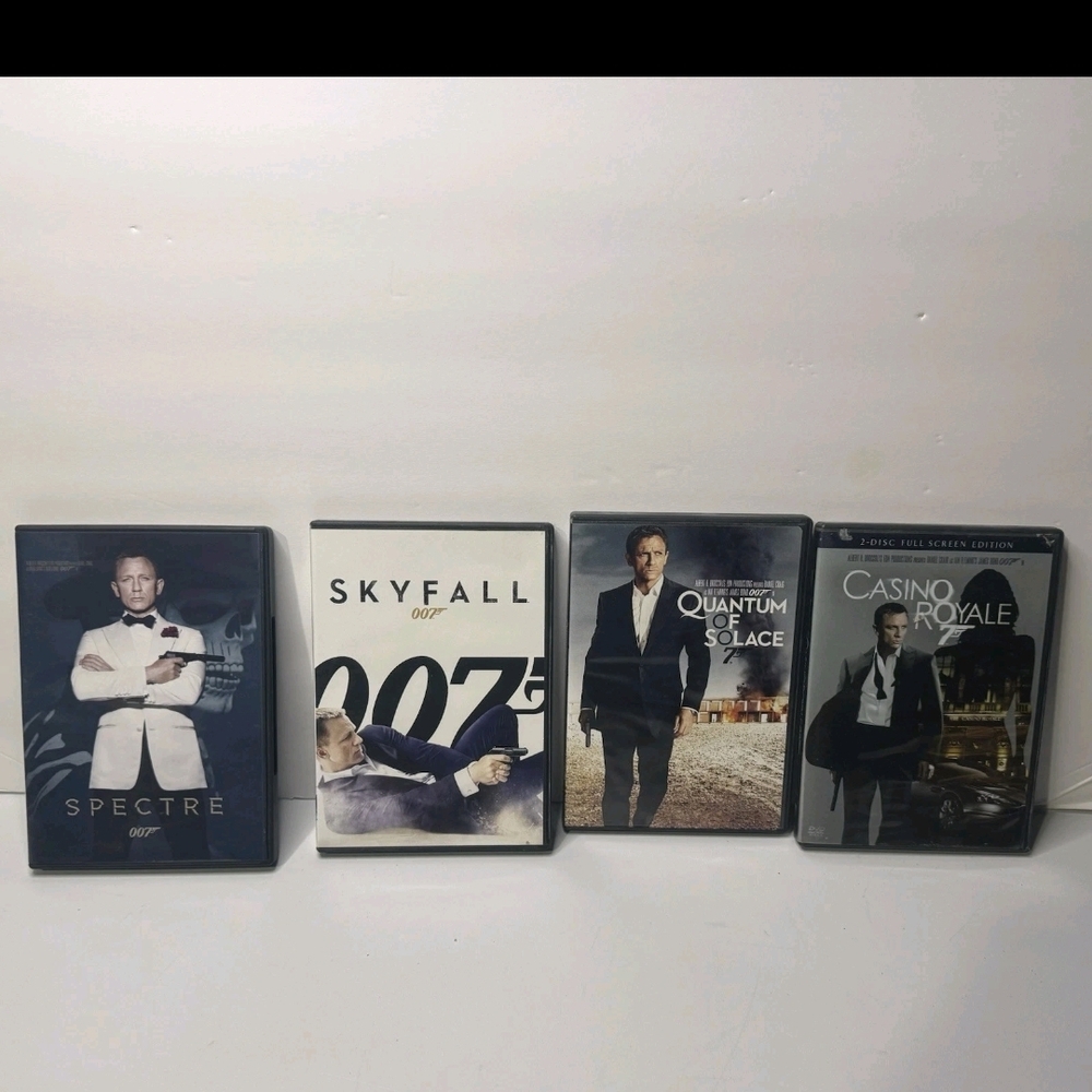 Pre-Owned (VGC) 007 Movies Region 1